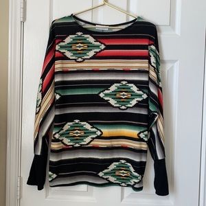 Southwestern inspired sweater